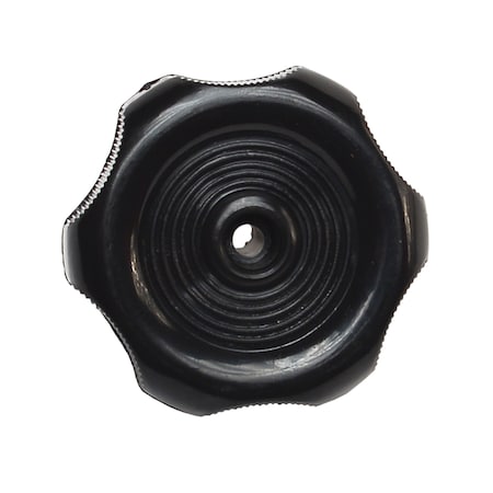 RV Designer H711 Replacement Window Knob - Black, 1/2 Shaft